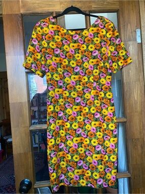 Vintage Simon Chang Wildflower Print Dress | 90s Cottagecore